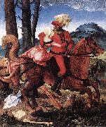 Hans Baldung Grien The Knight oil on canvas